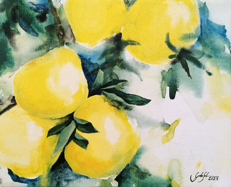 Greta Salonen, "Pieni pomelo", 2023